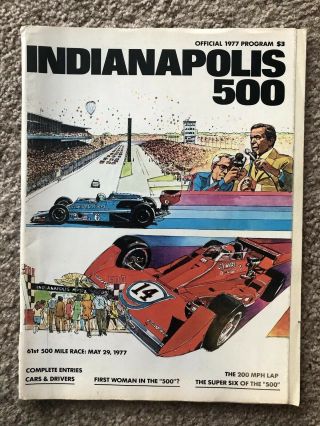 1977 Indy 500 Program - 61st Running Indianapolis 500 Mile Race