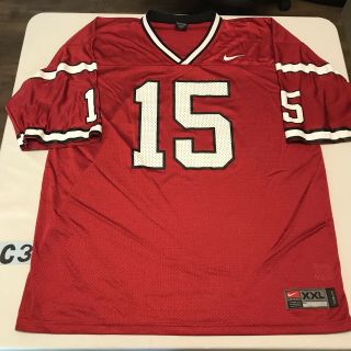 Rutgers Nike Football Jersey Mens Xxl 2xl Red 15