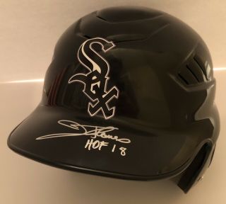 Jim Thome Signed Autographed Full Size White Sox Batting Helmet Autograph W/