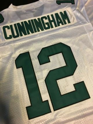 Randall Cunningham All - Stitched Philadelphia Eagles Throwback Jersey Size 50
