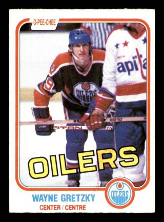 1981 - 82 O - Pee - Chee Opc 106 Wayne Gretzky Near -,  /nmm Inv 02