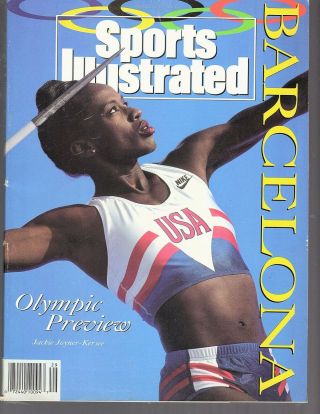 Sports Illustrated Olympics (1992 Preview) Barcelona Jackie Joyner - Kersee