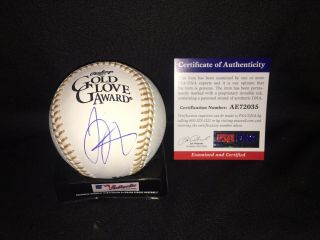Joey Votto Signed Official Gold Glove Baseball Cincinnati Reds Superstar Psa/dna