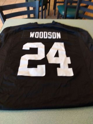 Charles Woodson Nike Raiders Jersey Xxl