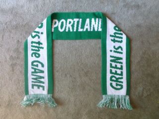 Portland Timbers Green Scarf USL era Pre MLS 2