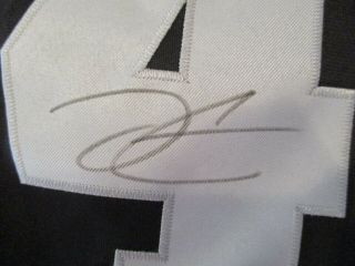 Signed Derek Carr Autograph Oakland Raiders Nike Jersey Autograph 2