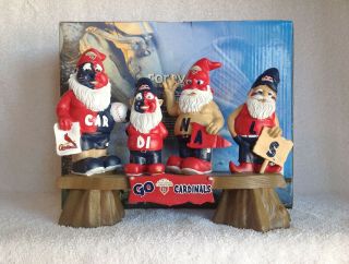 St.  Louis Cardinals 2011 World Series Champions Theamatic Gnome Team Bench