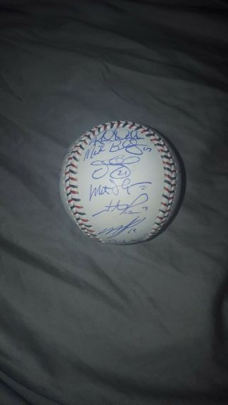 2009 Al All Stars Autograph Signed Official 09 As Game Baseball Mlb Certified