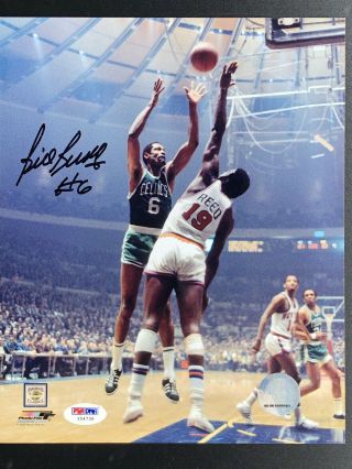 Bill Russell Autographed Signed 8x10 Photo Celtics Psa/dna Y54739