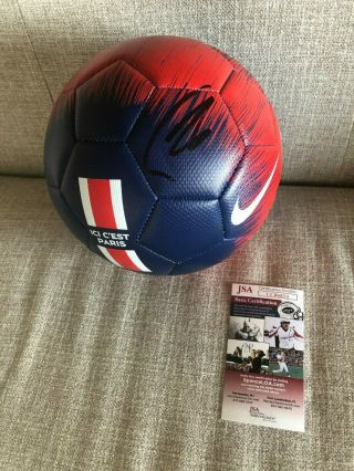 Zlatan Ibrahimovic Signed Soccer Ball Autograph Jsa 100 Real