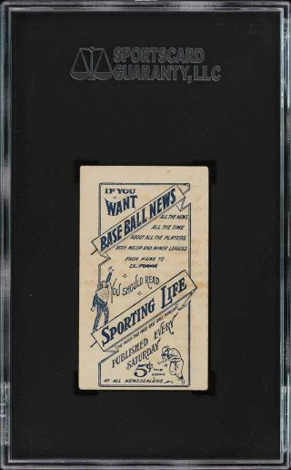 1911 M116 Sporting Life Walter Johnson SGC 4 VGEX (PWCC) 2