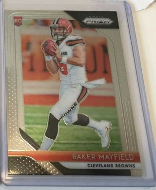 2018 Panini Prizm 201 Baker Mayfield Cleveland Browns Rc Rookie