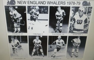1978 - 79 England Whalers WHA photos 8x10 Howe Lacroix Ley Carlson Keon Lyle. 3