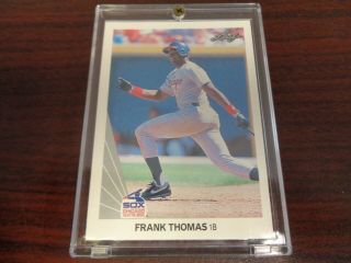 1990 Leaf Frank Thomas 300 Rookie Card - Hofer - White Sox - Nrmt - Mt