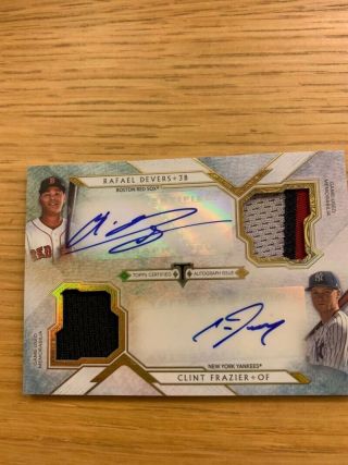2018 Topps Triple Threads RC Deca Auto Patch Relic Book RC Ohtani / Acuna 08/10 6