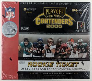 2005 Playoff Contenders Football Hobby Box - Aaron Rodgers Rookie Auto??