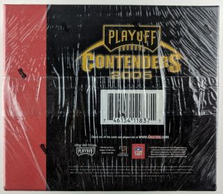2005 Playoff Contenders Football Hobby Box - AARON RODGERS ROOKIE AUTO?? 2