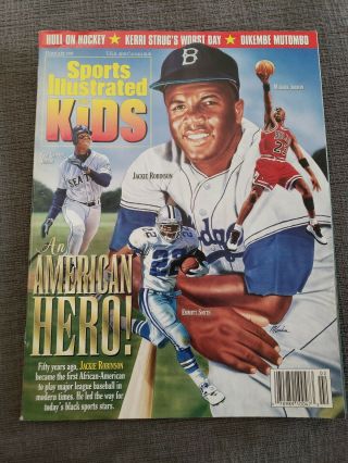 Sports Illustrated For Kids February 1997 Jackie Robinson