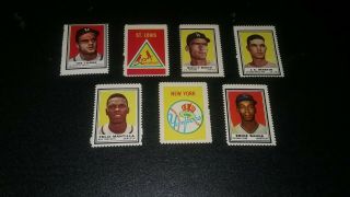 1962 Topps Stamps Hofers