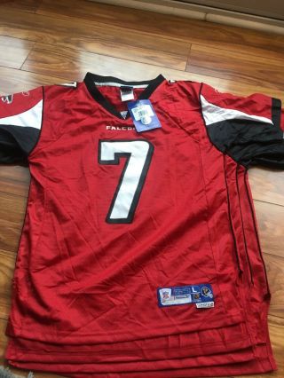 Atlanta Falcons Vick 7 Reebok Youth Jersey Size Large (14 - 16) Sewn $70