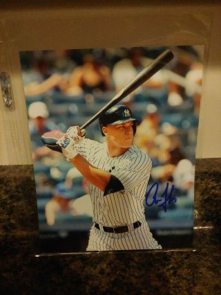 Aaron Judge Signed Ny Yankees 8x10 Photo
