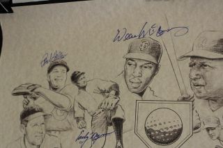 1987 Kiawah Island Baseball Legends Golf Scramble Signed 15 Matthews HOF 8