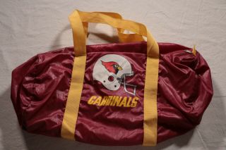 Vintage 80s St.  Louis Football Cardinals Duffel Travel Bag Arizona 3