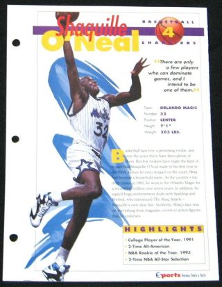 1994 Shaquille O 