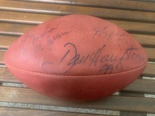 Dan Hampton Chicago Bears Signed Autographed Nfl Football Hall Of Fame Player