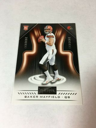 2018 Panini Playbook 128 Baker Mayfield Rc Cleveland Browns
