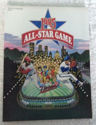 1985 Mlb All Star Game Program