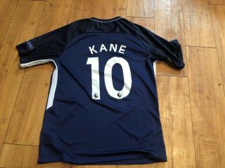 Harry Kane 10 Nike Tottenham Spurs 17 Away Jersey Men ' s Large 6