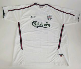 Owen 10.  Liverpool Away Football Shirt 2003 - 2005.  Size: Xl.  Reebok