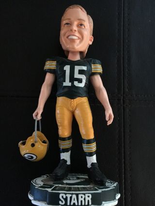 Bart Starr Retired Nfl Players Bobblehead Limited Edition 687 Green Bay Packers