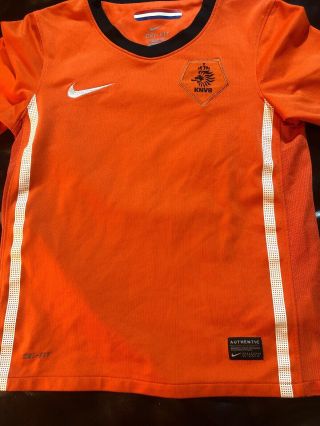 Nike Holland Knvb Netherlands Soccer Jersey Youth Small World Cup