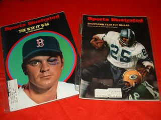 Sports Illustrated Magazines - June 22,  1970 & Aug 31,  1970
