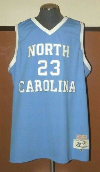 True School Authentics Michael Jordan North Carolina Jersey (size 4xl)