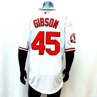 Bob Gibson 45 St Louis Cardinals Jersey Size 48 Major League Baseball Jersey 2
