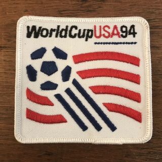 World Cup Usa 94 Fifa Soccer Embroidered Sew On Patch