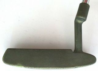 Vintage Ping Anser Brass Putter Karsten MFG Phoenix AZ 068 Steel 35 1/2 