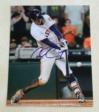 Houston Astros Carlos Correa Signed Autographed 8x10 Photo