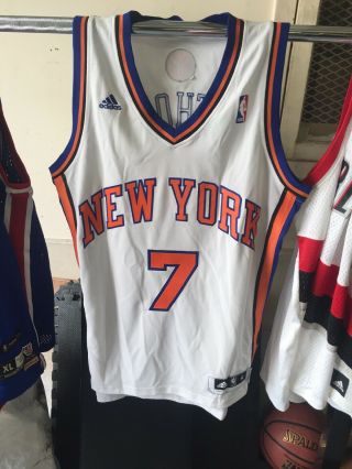 Adidas York Knicks Carmelo Anthony Jersey Mens Medium,  2 Inches Length