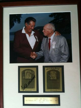 Ted Williams Bill Terry 