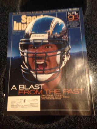 Junior Seau Sports Illustrated September 6,  1993