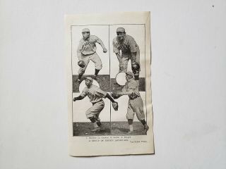 Red Sox 1911 Team Collage Tris Speaker Steve Yerkes Duffy Lewis Harry Hooper