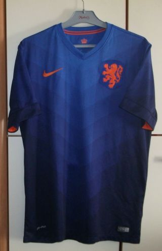Netherlands Holland 2014 - 2015 Away Football Shirt Jersey Nike Size L