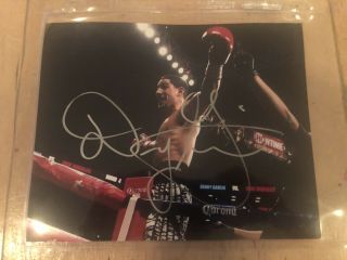 Danny Garcia Autographed Boxing 8x10 Photo (world Champion) Philadelphia
