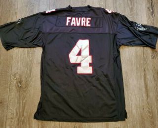 Brett Favre 4 Atlanta Falcons Mitchell And Ness Rookie Football Jersey Men 54