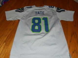 Golden Tate Seattle Seahawks 81 Nike On Field Youth Football Jersey Size L