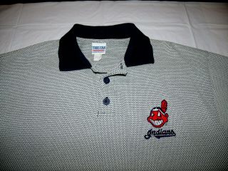 Cleveland Indians Polo Shirt True Fan Men 